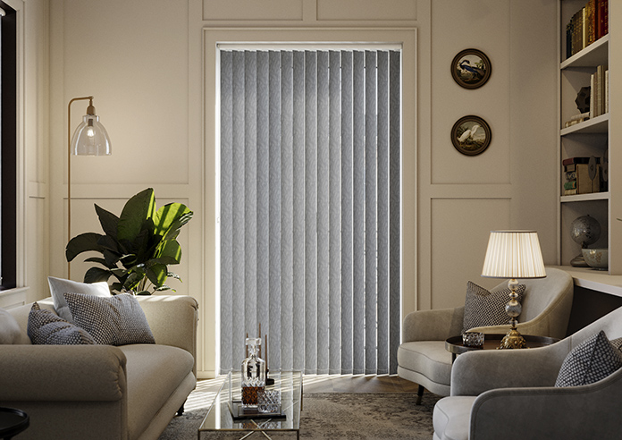 Perla, Grey Veil - Vertical Blind - Image 3